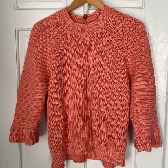 Anthropologie Mackenzie Chunky Knit Short Sleeve Sweater - Picture 4 of 6